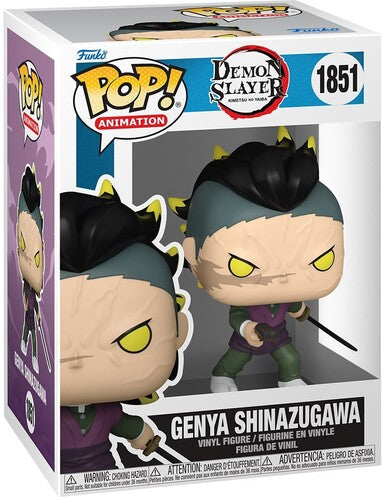 Funko Pop - Demon Slayer Vinyl Figure - Genya Shinazugawa (Demon Form) 1851