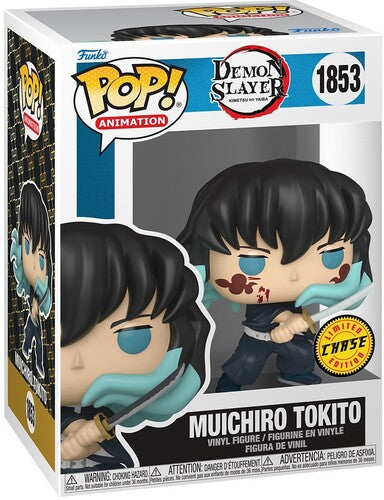 Funko Pop - Demon Slayer Vinyl Figure - Muichiro Tokito Attack 1853 CHASE