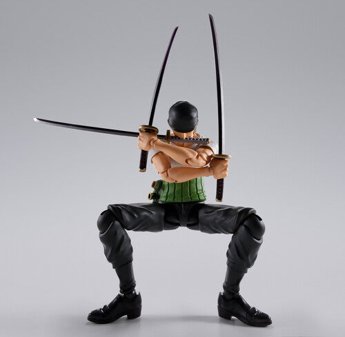 SH Figuarts - Bandai One Piece Figure - Roronoa Zoro Romance Dawn