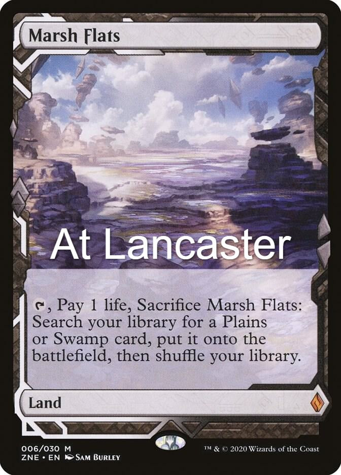 Marsh Flats - 6 Zendikar Rising Expeditions Mythic Magic: The Gathering - NM (Lanc)