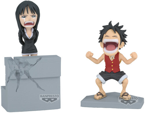 Bandai Banpresto World Collectable Figure - Log Stories: Luffy & Nico Robin