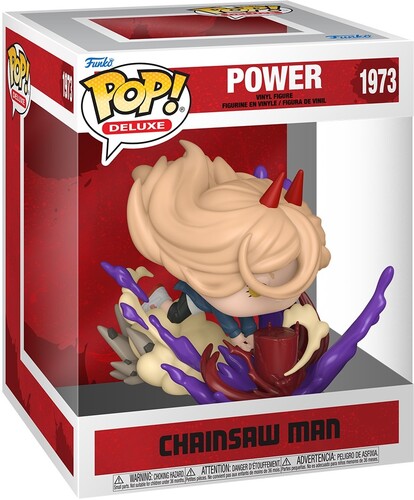 Funko Pop Deluxe - Chainsaw Man Vinyl Figure - Power 1973
