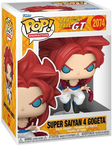 Funko Pop - Dragon Ball GT Vinyl Figure - Super Saiyan 4 Gogeta 2074
