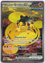 Load image into Gallery viewer, Iron Boulder ex - 207/162 Temporal Forces Special Illustration Pokemon - NM
