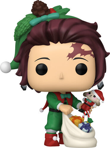 Funko Pop Plus - Demon Slayer Vinyl Figure - Tanjiro Kamado Holiday 2032