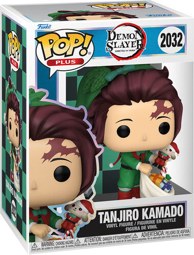 Funko Pop Plus - Demon Slayer Vinyl Figure - Tanjiro Kamado Holiday 2032
