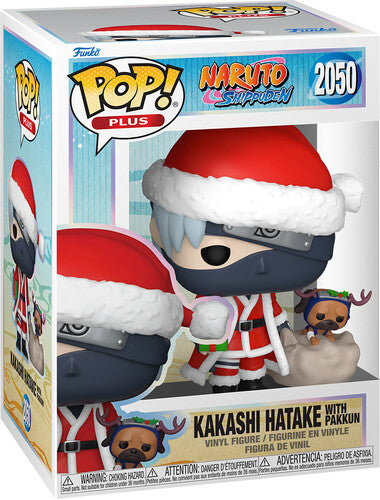 Funko Pop PLUS - Naruto Shippuden Holiday Vinyl Figure - Kakashi Hatake with Pakkun 2050
