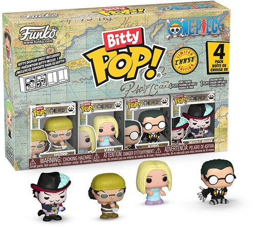 Funko Bitty Pop - One Piece Vinyl Figures - Usopp 4 Pack Chance of CHASE