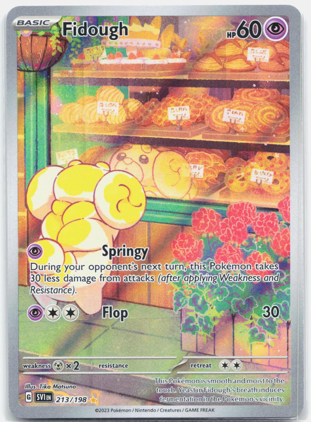 Fidough - 213/198 Scarlet & Violet Illustration Rare Pokemon - NM/LP