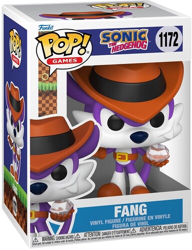 Funko Pop - Sonic The Hedgehog Vinyl Figure - Fang the Hunter 1172