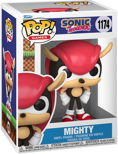 Funko Pop - Sonic The Hedgehog Vinyl Figure - Mighty 1174