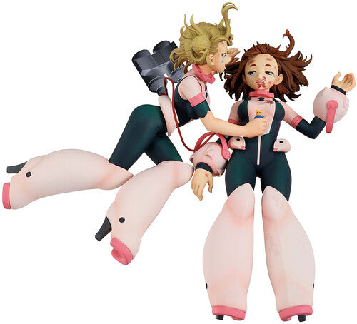 Ochaco Uraraka vs Himiko Toga On Top of Happiness - My Hero Academia Revible Moment Ichibansho Figure Bandai Spirits