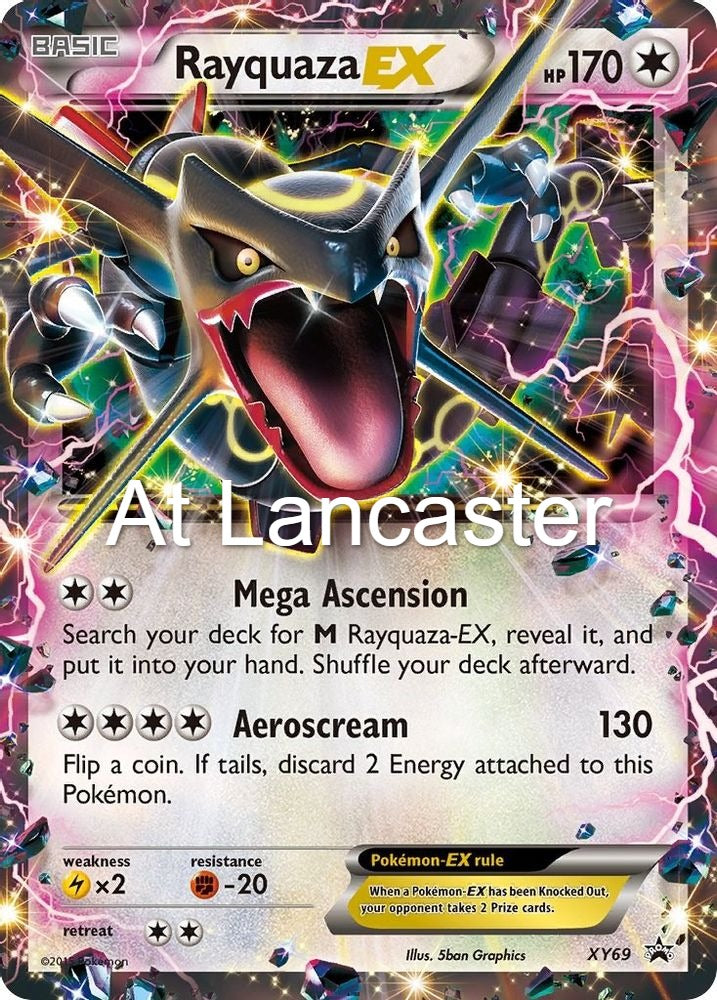 Rayquaza EX (Shiny) - XY69 XY Promo Promo Pokemon - MP (Lanc)