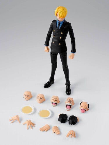 SH Figuarts Sanji Romance Dawn - Tamashii Nations One Piece Action Figure