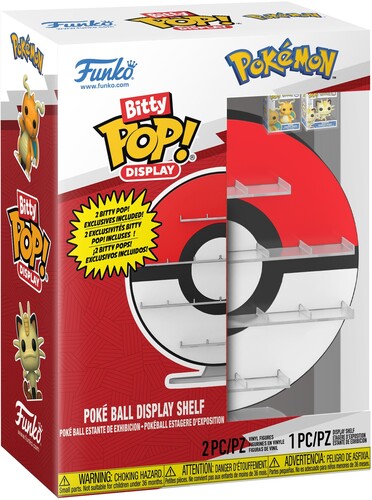 Funko Bitty Pop Display - Pokemon Vinyl Figure - Poke Ball