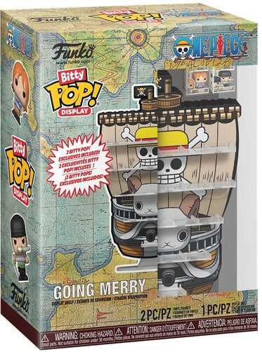 Funko Bitty POP: Display - One Piece Vinyl Figures - Going Merry