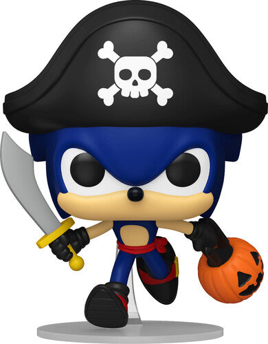 Funko Pop - Sonic The Hedgehog Vinyl Figure - Sonic as Pirate 1278