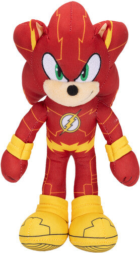 DC x Sonic the Hedgehog 9-Inch Plush - Sonic as Flash