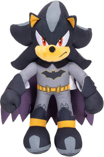 DC x Sonic the Hedgehog 9-Inch Plush - Shadow as Batman