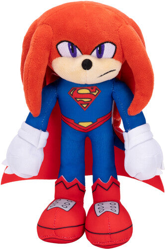 DC x Sonic the Hedgehog 9-Inch Plush - Knuckles as Superman