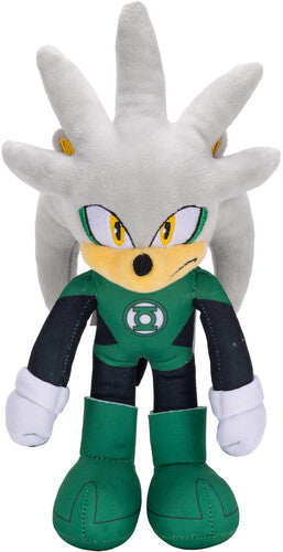 DC x Sonic the Hedgehog 9-Inch Plush - Silver as Green Lanturn