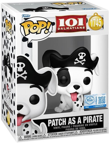 Funko pop - Disney 101 Dalmatians Vinyl Figure - Patch as a Pirate 1745