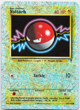 Load image into Gallery viewer, Voltorb - 97/110 Legendary Collection Reverse Holo Firecracker Pokemon - LP
