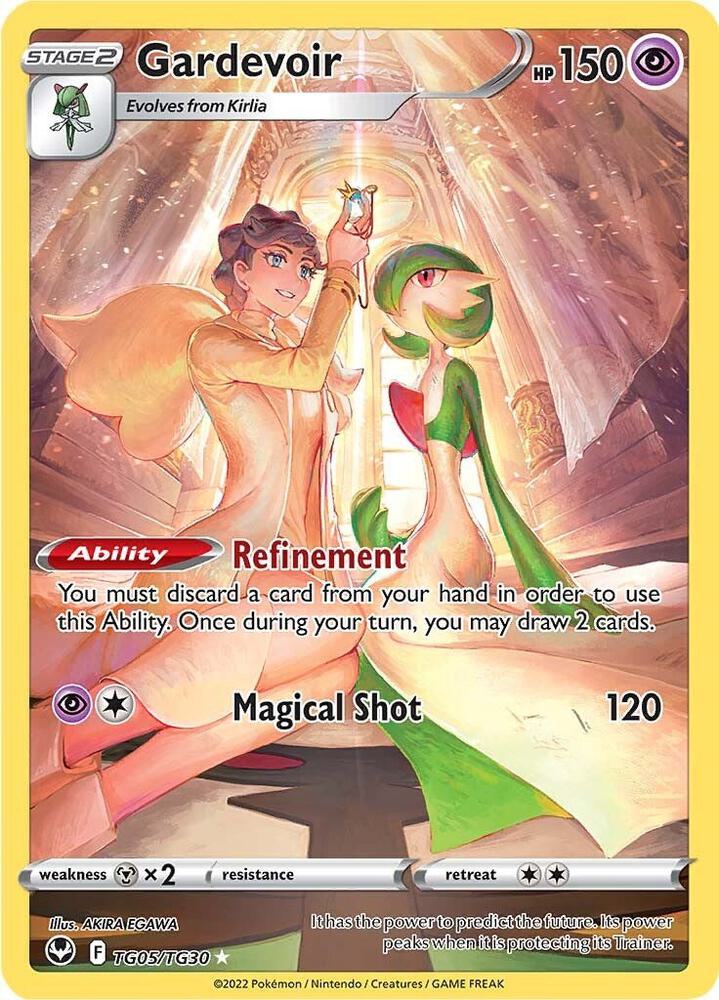 Gardevoir - TG05/TG30 Silver Tempest Trainer Gallery Pokemon - NM/MINT