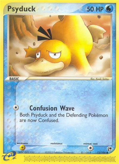 Psyduck - 73/100 Sandstorm Common Pokemon - NM