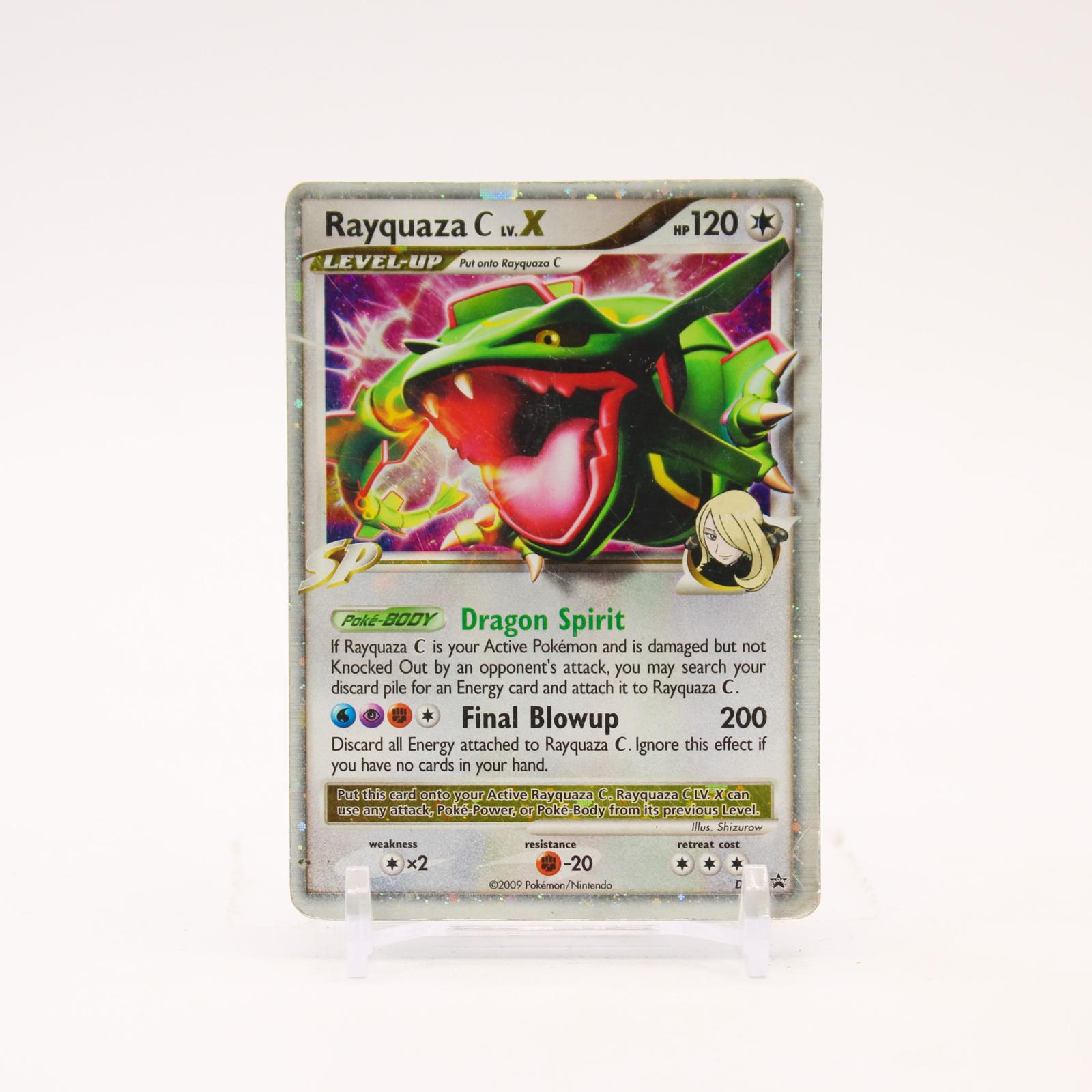 Rayquaza C LV.X - DP47 Diamond and Pearl Holo Promo Pokemon - HP