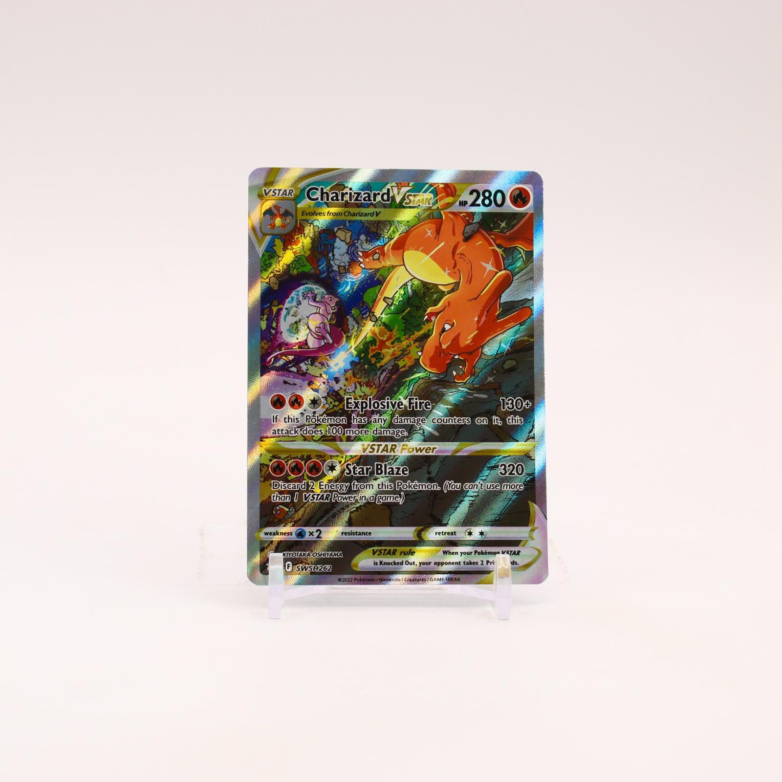 Charizard Vstar - SWSH262 Sword & Shield Alternate Art Promo Pokemon - NM