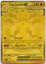 Load image into Gallery viewer, Mega Lucario ex - 188/132 Mega Evolution Gold Pokemon - NM
