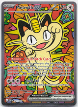 Load image into Gallery viewer, Meowth ex - 121/088 Perfect Order Special Illustration Pokemon - NM/MINT
