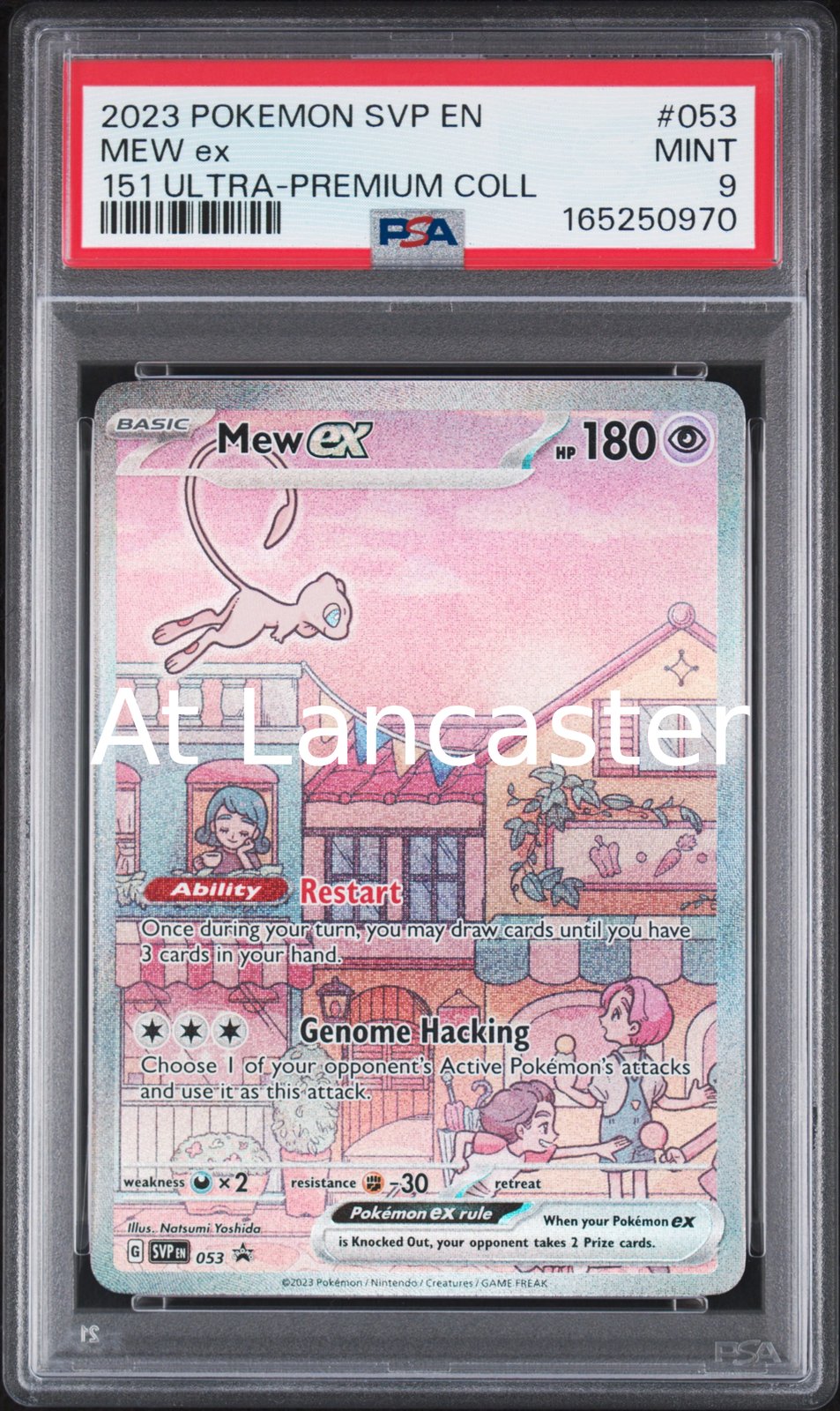 Mew EX - 053 PSA 9 151 Ultra-Premium Collection Pokemon (Lanc)
