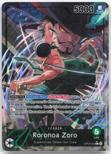 Load image into Gallery viewer, Roronoa Zoro Alternate Art - OP12-020 Legacy of the Master L One Piece - NM/MINT
