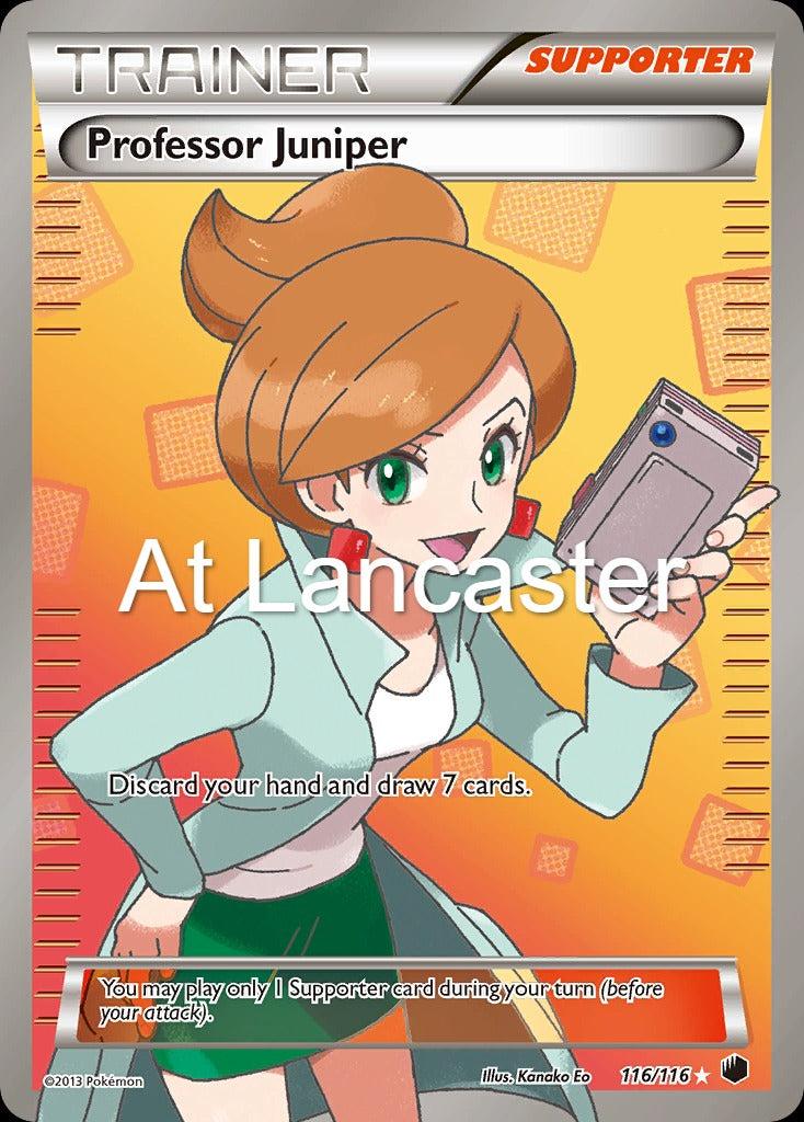Professor Juniper - 116/116 Plasma Freeze Ultra Rare Pokemon - LP (Lanc)