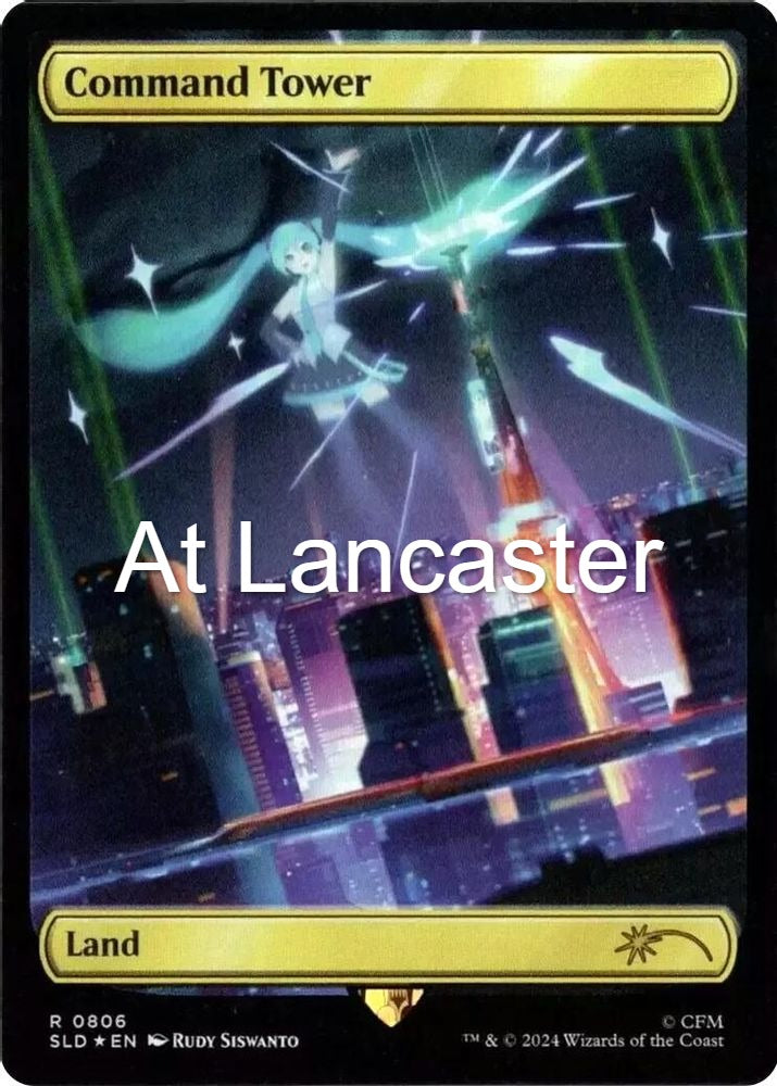 Command Tower (0806) - 806 Secret Lair Drop Series Rare Magic: The Gathering - NM (Lanc)
