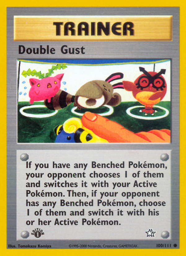 Double Gust - 100/111 Neo Genesis Common Unlimited Pokemon - NM