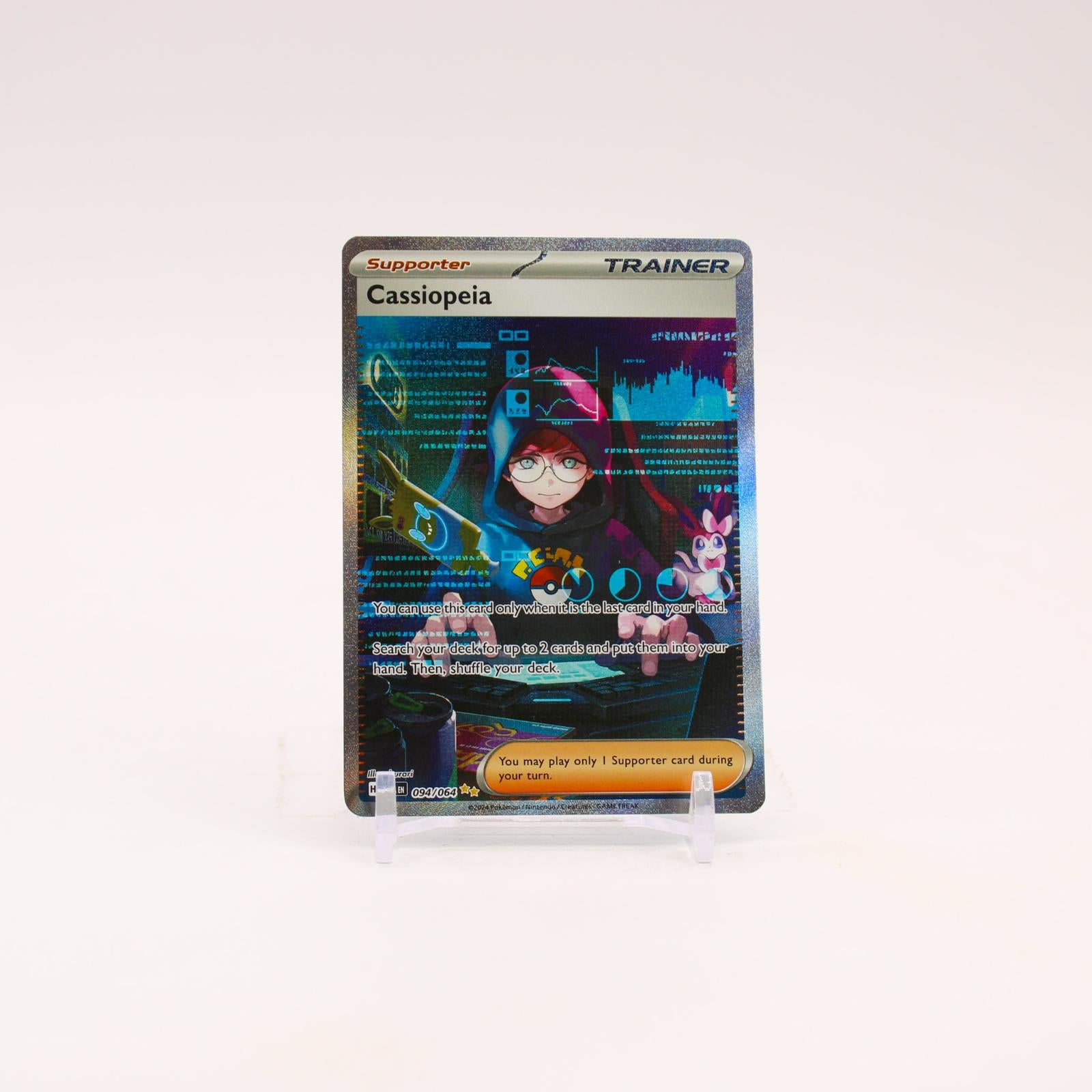 Cassiopeia - 094/064 Shrouded Fable Special Illustration Trainer - NM