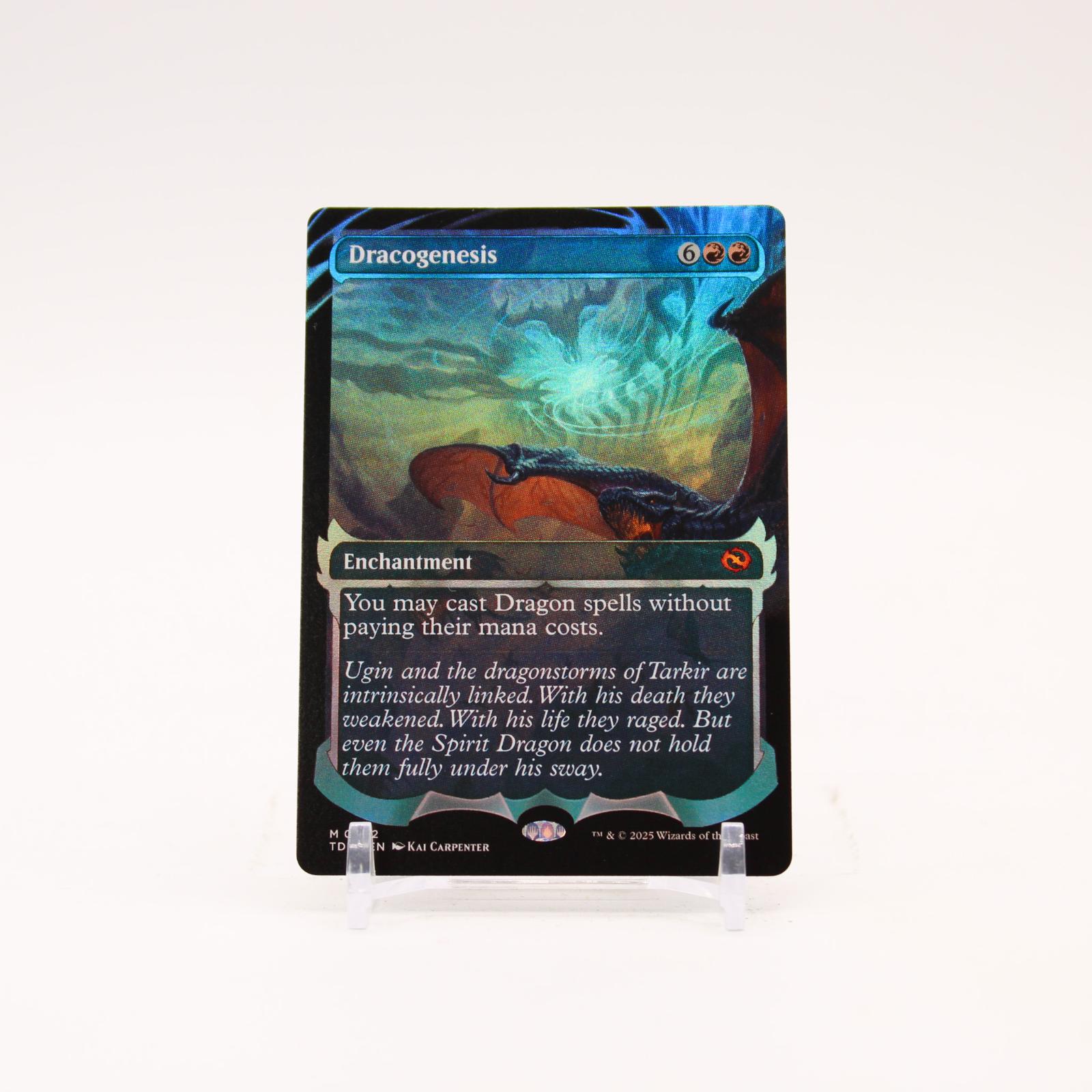 Dracogenesis Showcase - 402 Tarkir Dragonstorm Foil Mythic Magic - NM