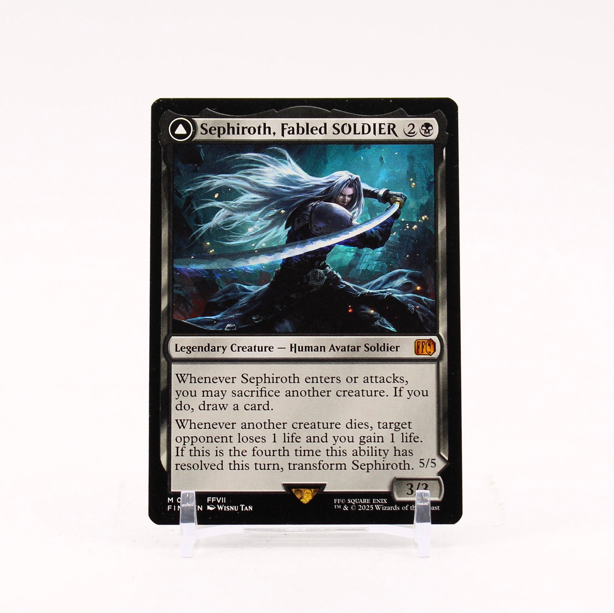 Sephiroth, Fabled SOLDIER - 115 Final Fantasy Mythic MTG - NM