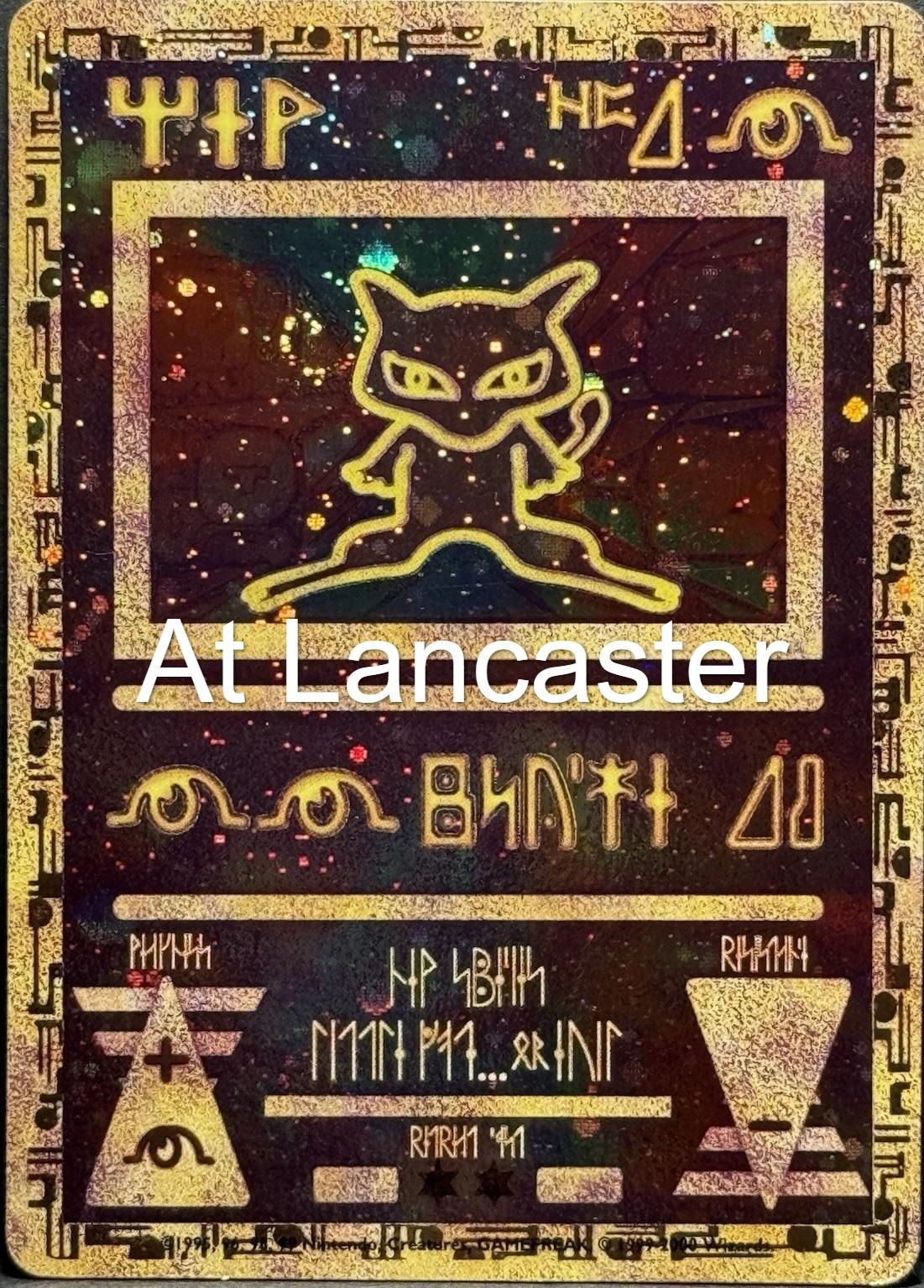 Ancient Mew - Movie Promo Pokemon - NM (Lanc)