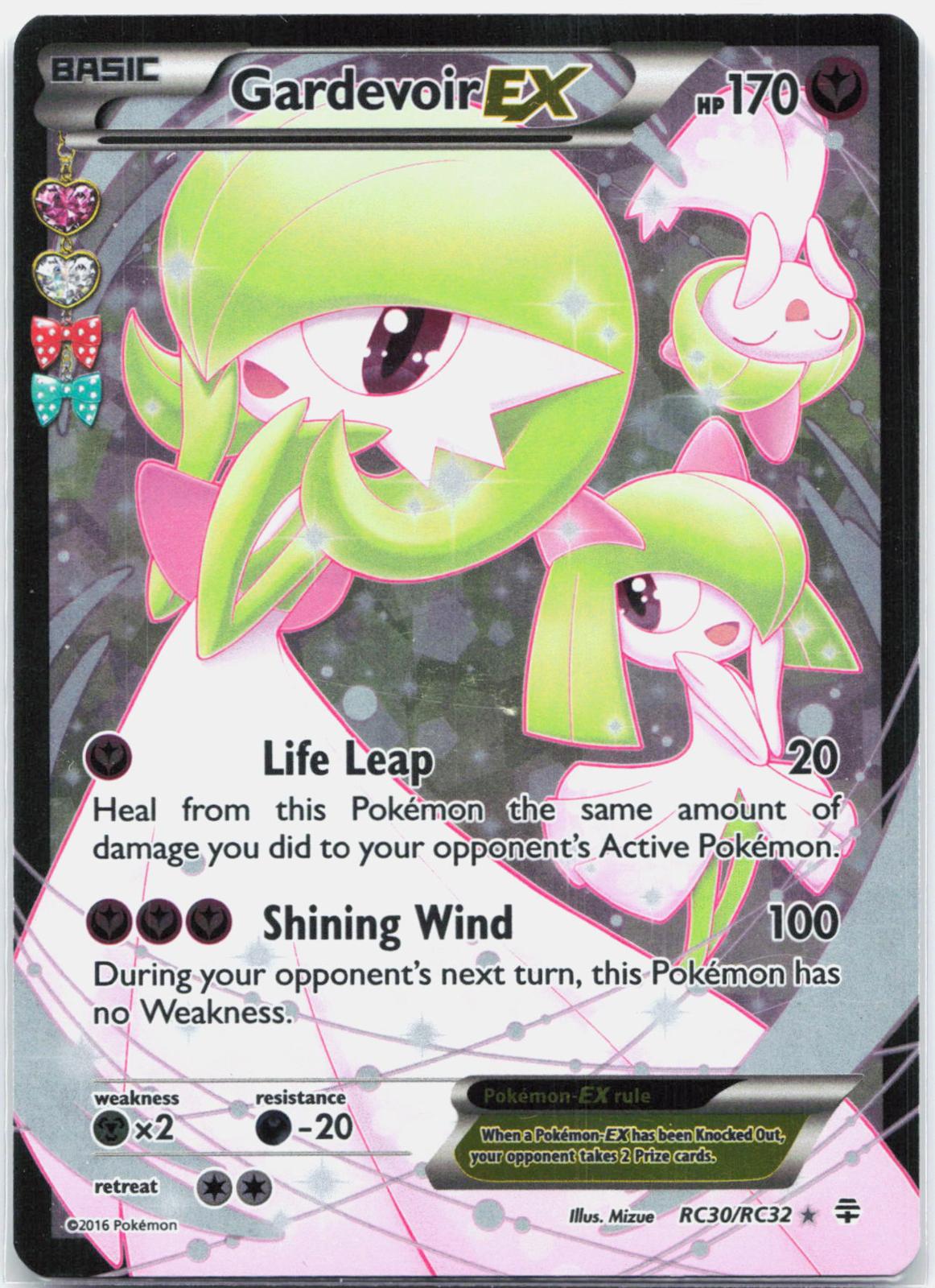 Gardevoir EX - RC30/RC32 Generations Full Art Pokemon - LP/MP