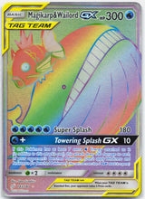 Load image into Gallery viewer, Magikarp &amp; Wailord GX - 183/181 Team Up Rainbow Pokemon - LP
