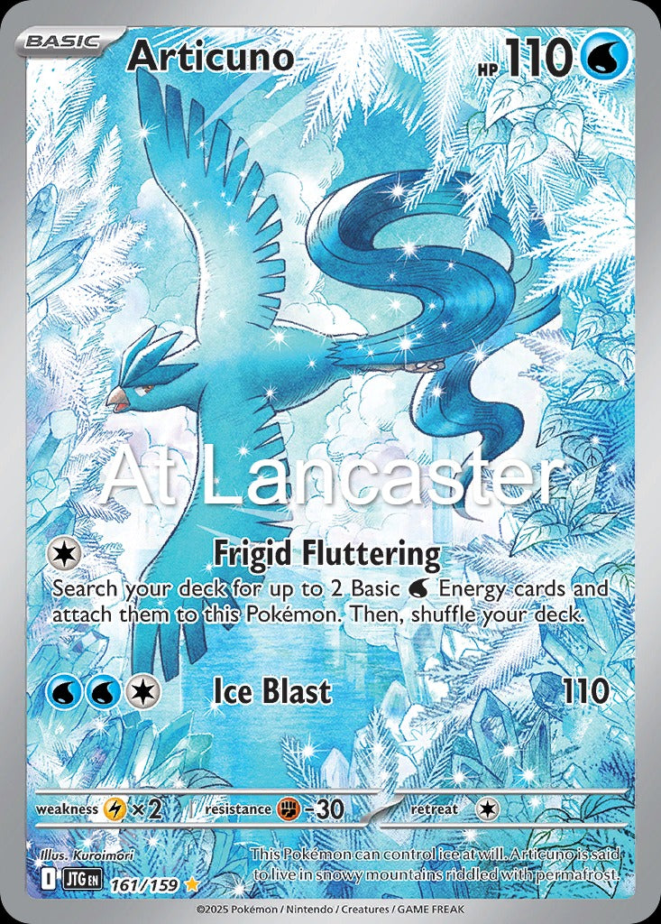 Articuno - 161/159 Journey Together Illustration Rare Pokemon - NM (Lanc)