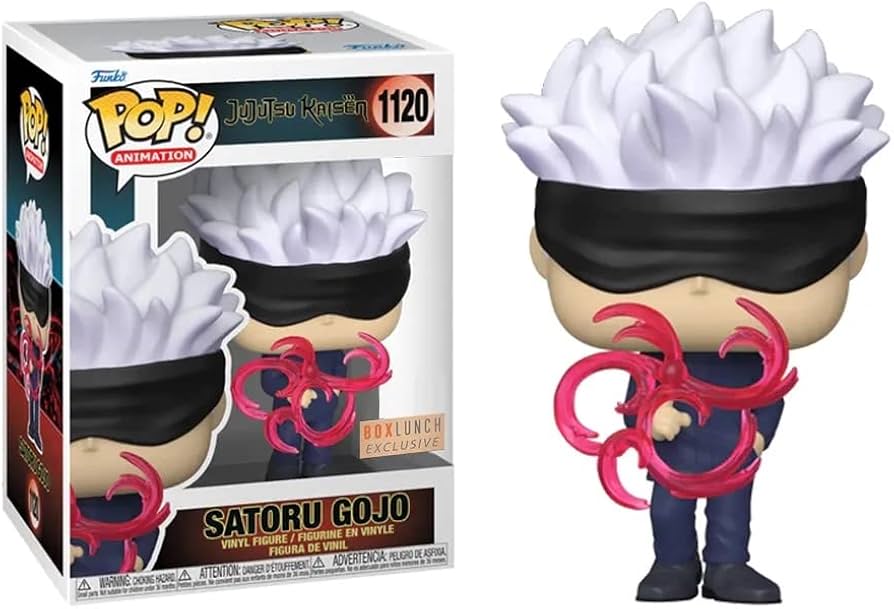 Funko Pop - JJK Vinyl Figure - Satoru Gojo 1120 Box Lunch Exc.