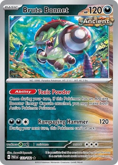Brute Bonnet - 123/182 Cosmos Holo PROMO Pokemon - NM/MINT