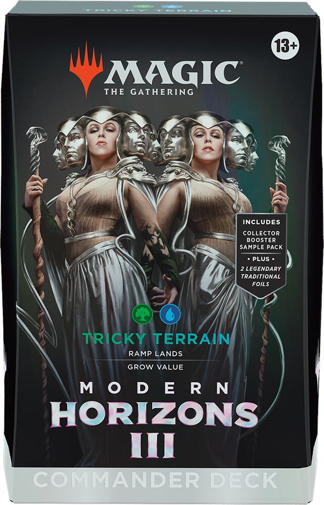 Magic The Gathering Commander Deck - Modern Horizons 3: Tricky Terrain