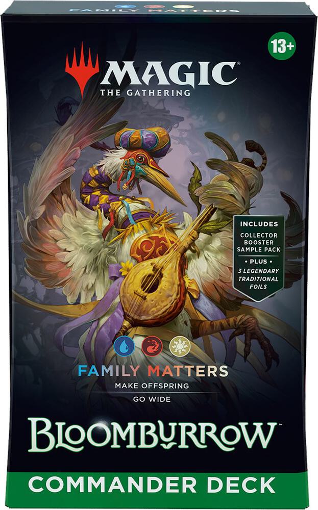 Magic The Gathering Commander Deck - Bloomburrow: Family Matters