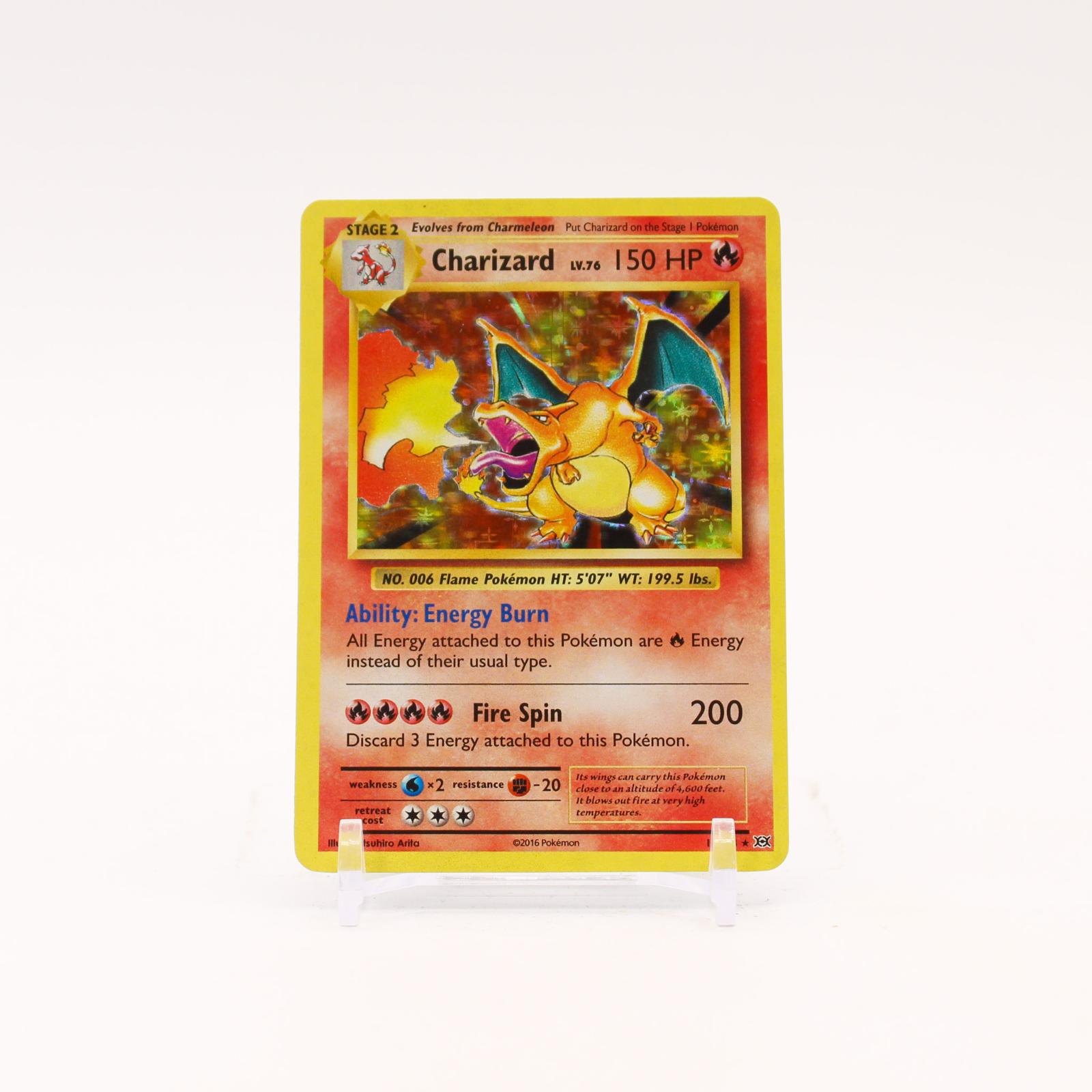 Charizard - 11/108 Evolutions Holo Rare Pokemon - LP